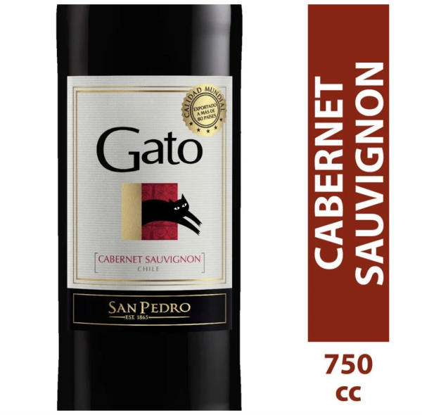 Vino Gato Cabernet Sauvignon 700 cc